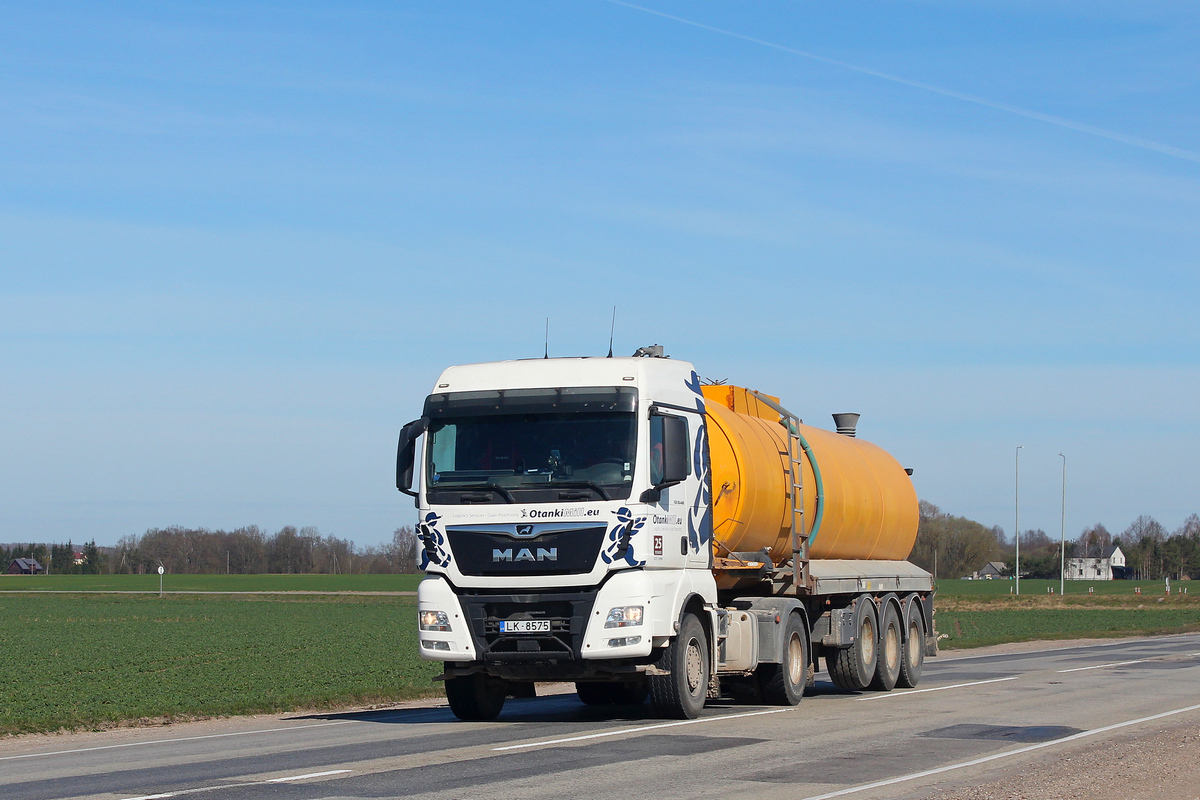 Латвия, № LK-8575 — MAN TGX ('2016) 18.460