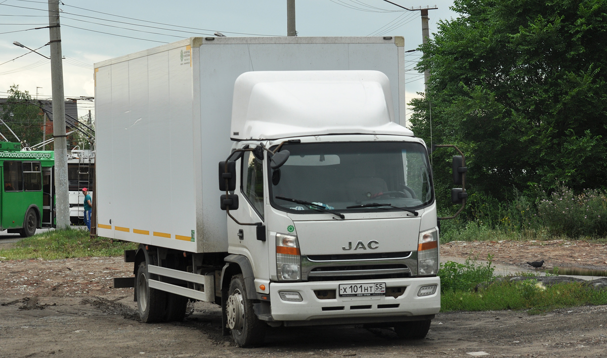 Омская область, № Х 101 НТ 55 — JAC N120 / N75