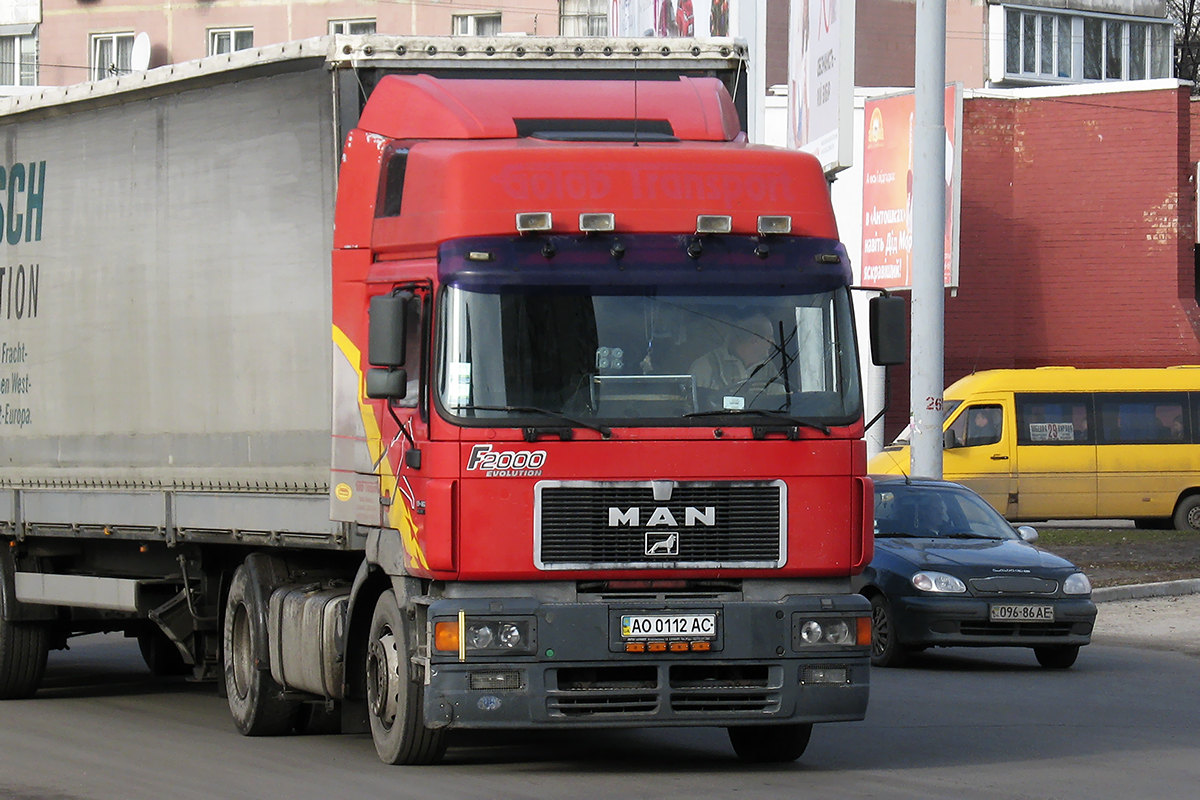 Закарпатская область, № АО 0112 АС — MAN F2000 19.463