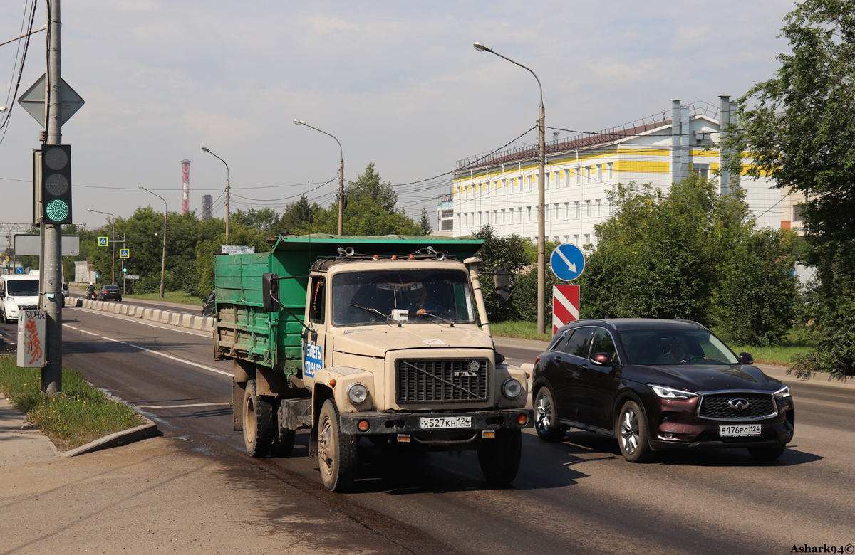 Красноярский край, № Х 527 КН 124 — ГАЗ-4301