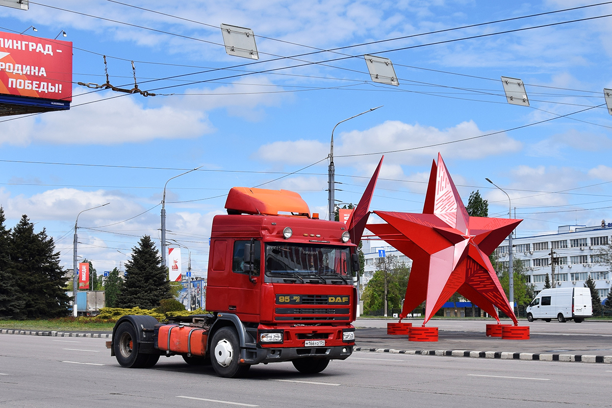 Волгоградская область, № М 166 УО 134 — DAF 95 FT