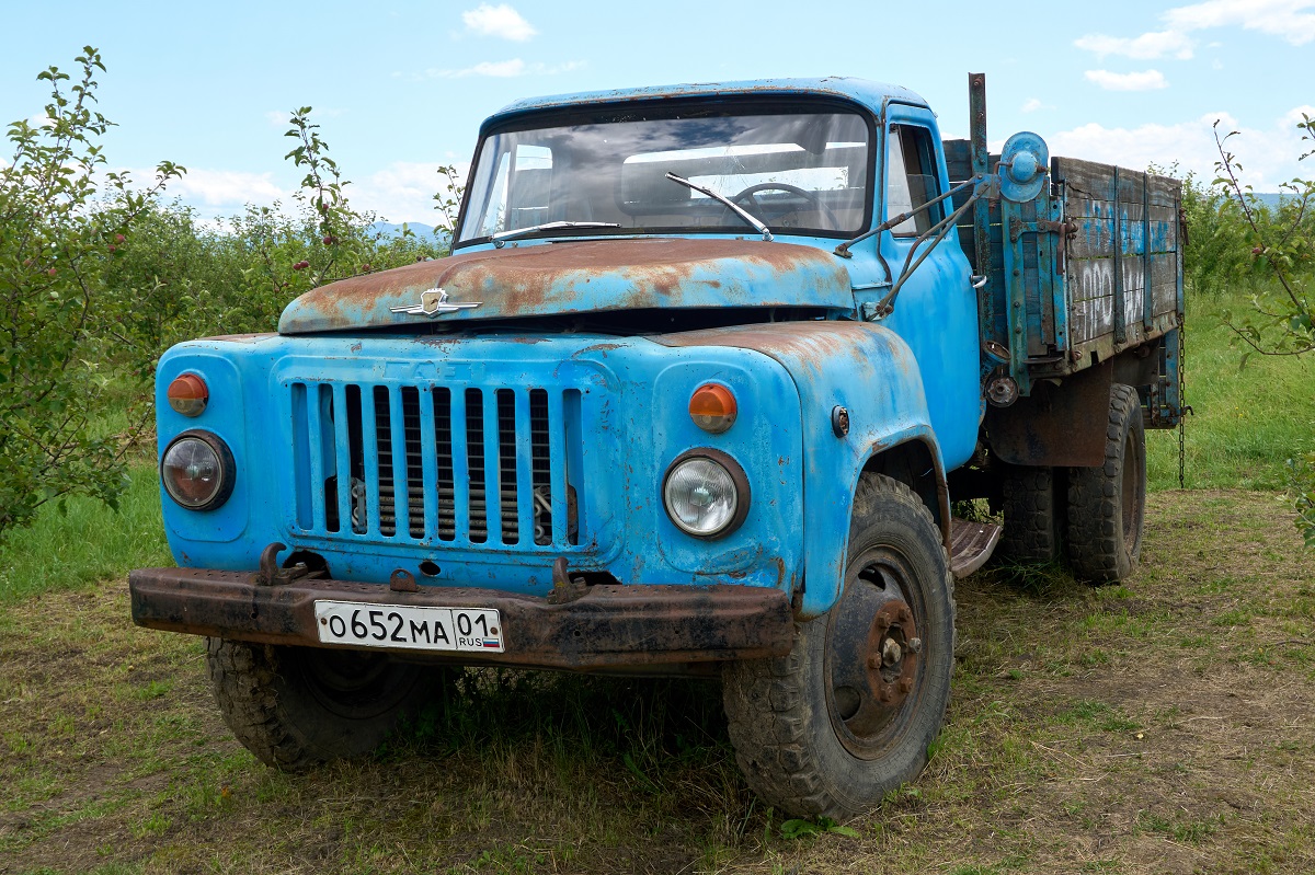 Адыгея, № О 652 МА 01 — ГАЗ-53-01