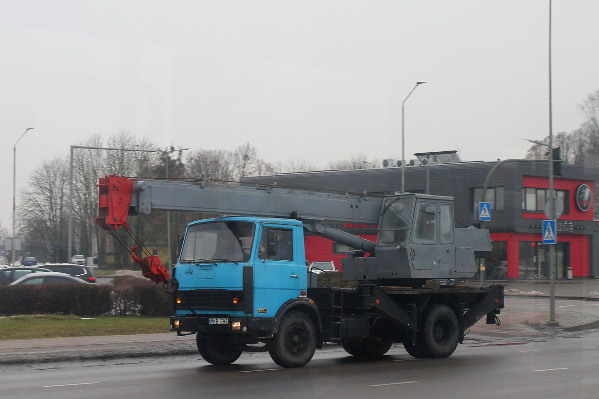 Литва, № VKB 593 — МАЗ-5337 [533700]