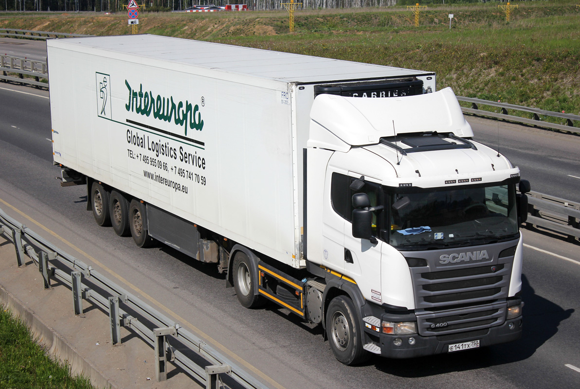 Москва, № Е 141 ТХ 750 — Scania ('2013) G400