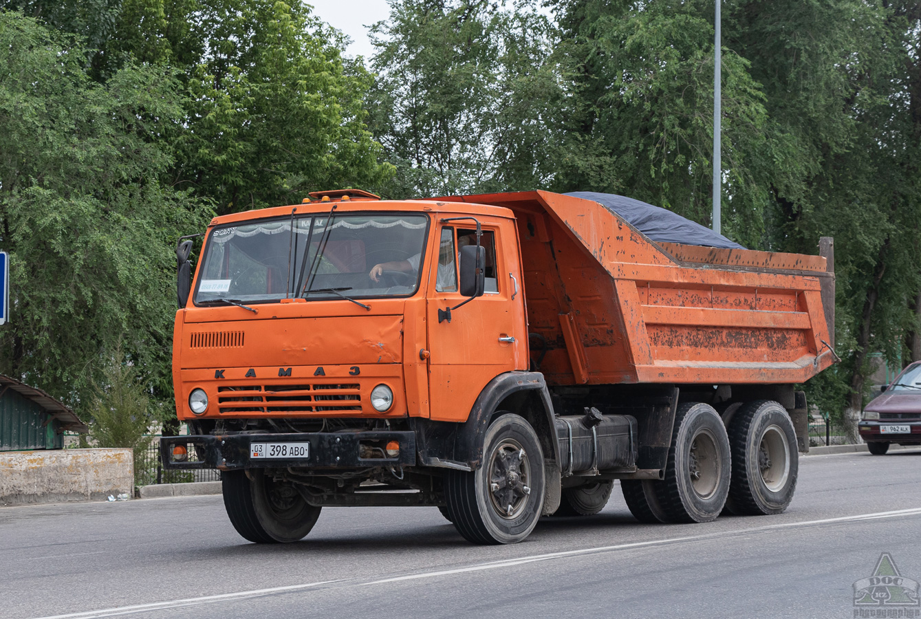 Киргизия, № 03 398 ABO — КамАЗ-5511