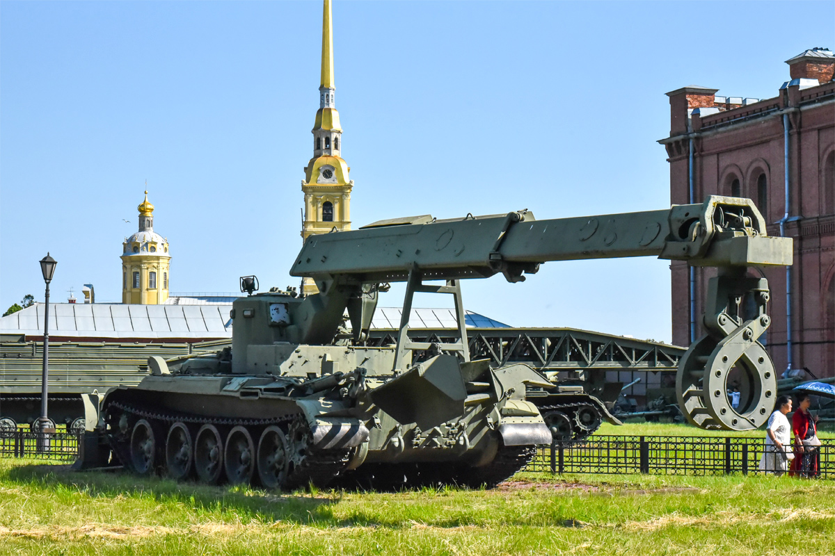 Санкт-Петербург, № (78) Б/Н СТ 0017 — Т-55 (шасси)