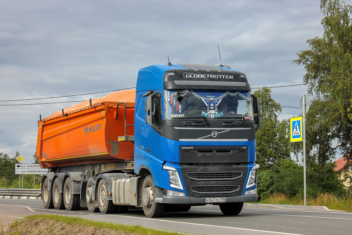 Карелия, № Е 847 ТС 198 — Volvo ('2012) FH.420 [X9P]