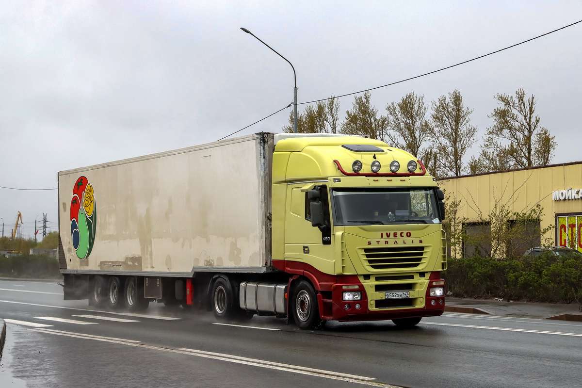 Ленинградская область, № В 552 ХВ 147 — IVECO Stralis ('2002)