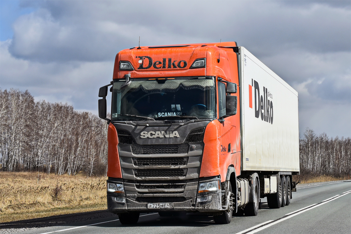 Татарстан, № Р 725 МТ 40 — Scania ('2016) R500