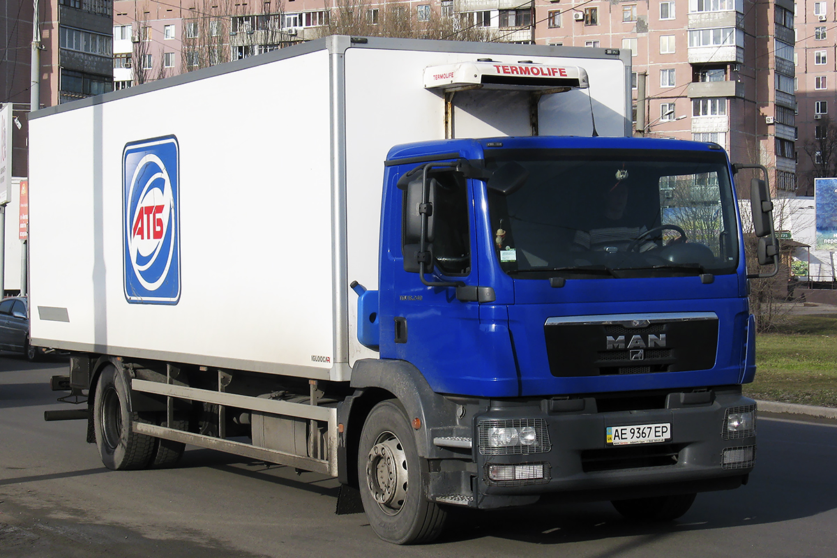 Днепропетровская область, № АЕ 9367 ЕР — MAN TGM 18.240