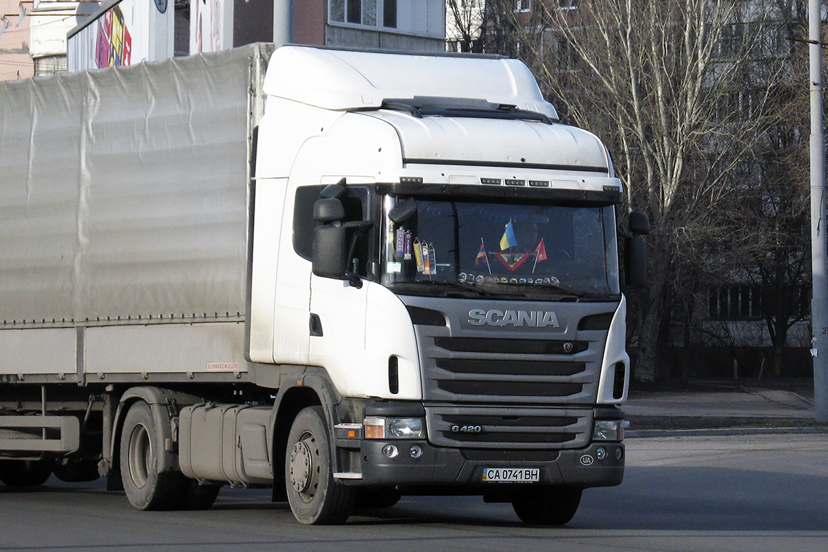 Черкасская область, № СА 0741 ВН — Scania ('2009) G420