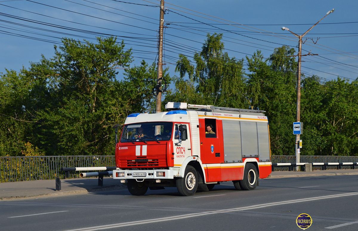 Калужская область, № Н 900 СВ 40 — КамАЗ-43253-A3(96)