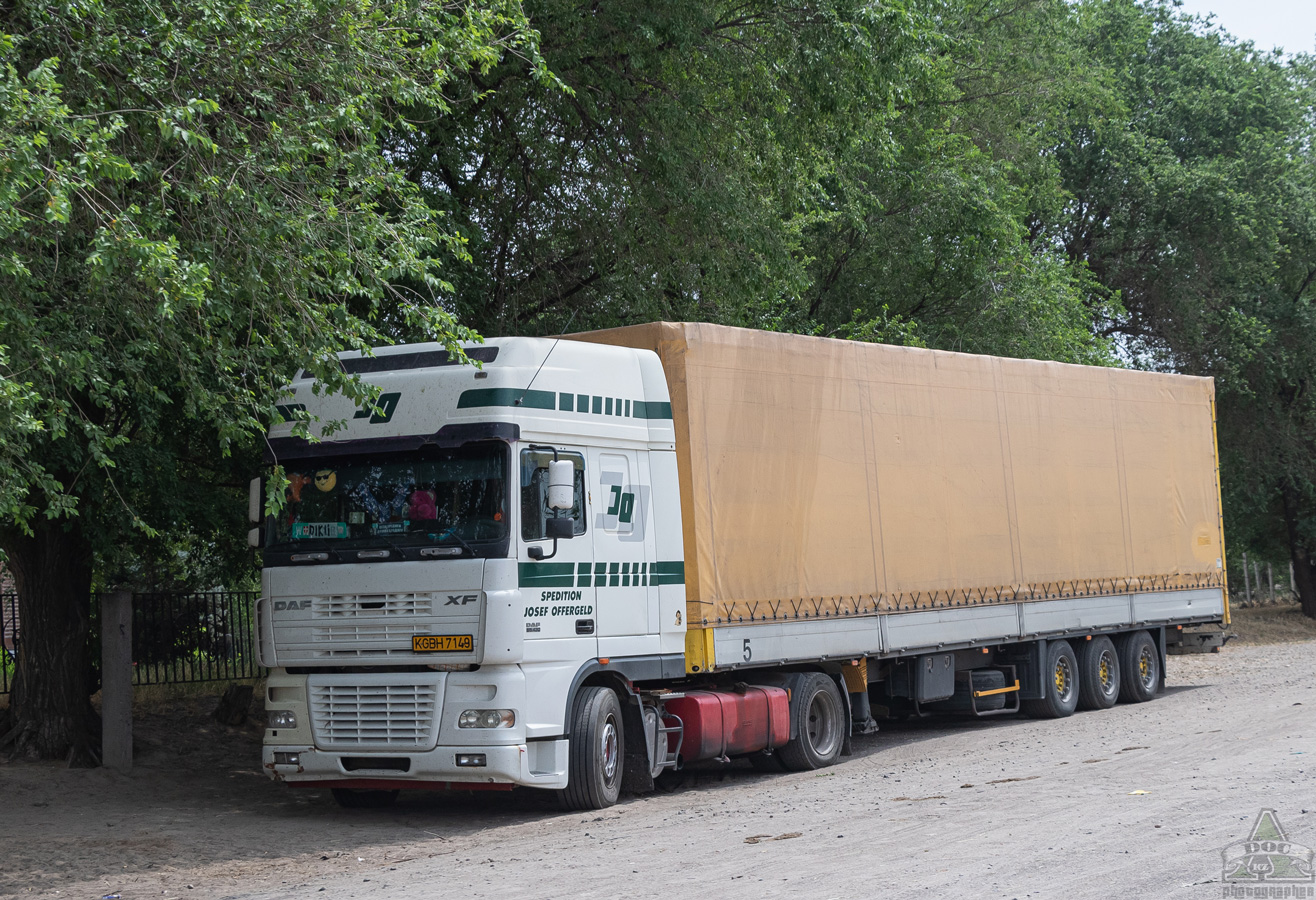 Киргизия, № KGBH 7149 — DAF XF95 FT