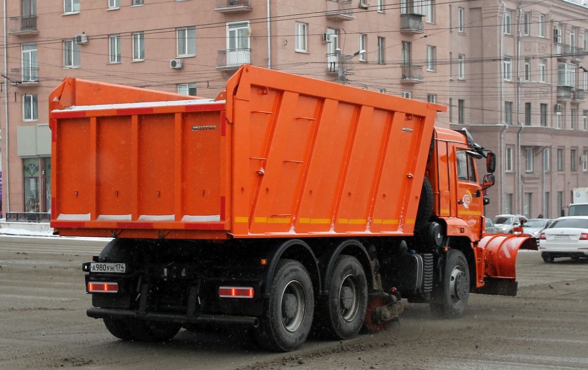 Челябинская область, № А 980 УН 174 — КамАЗ-6520-53