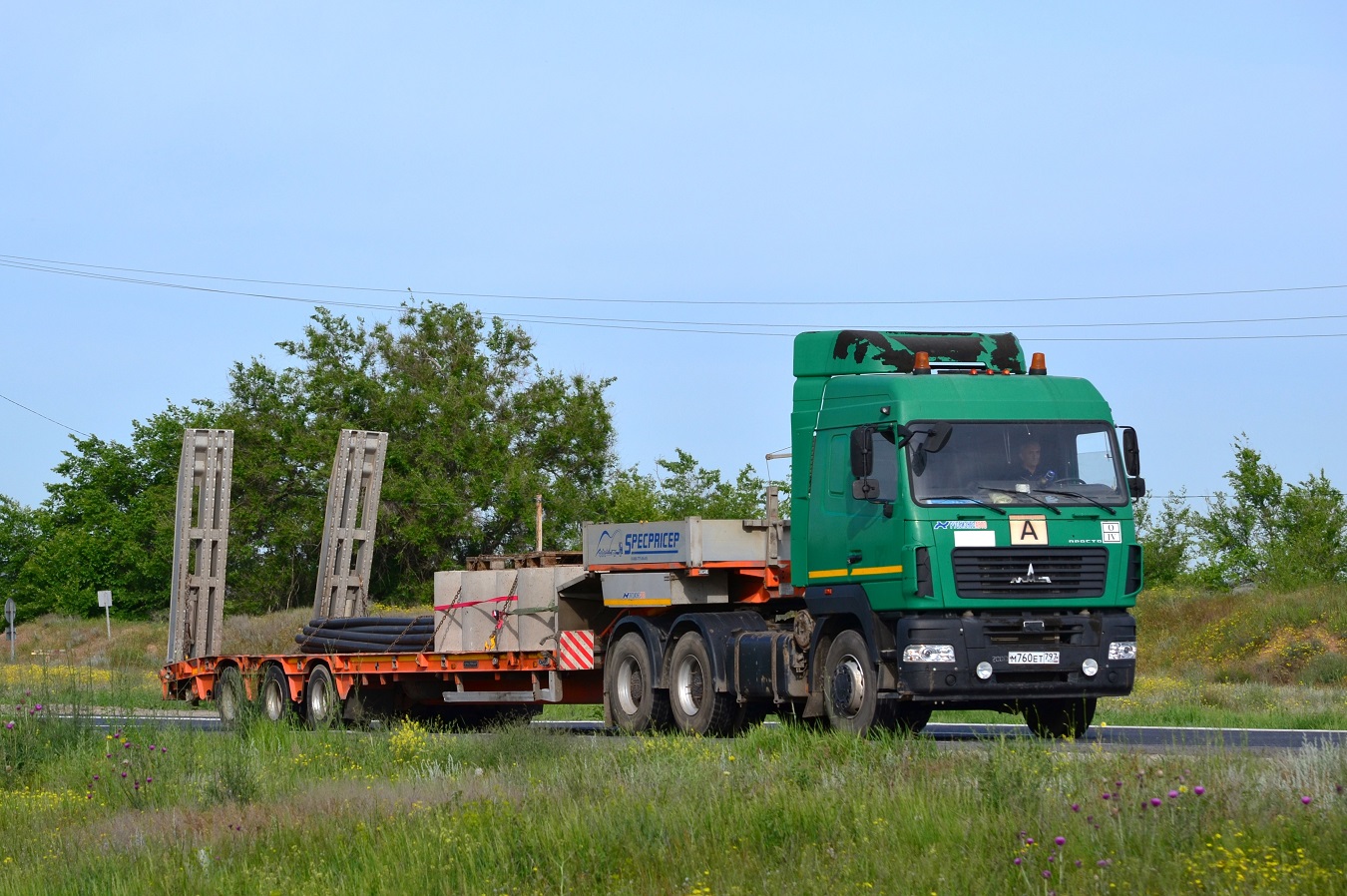 Волгоградская область, № М 760 ЕТ 797 — МАЗ-6430B9