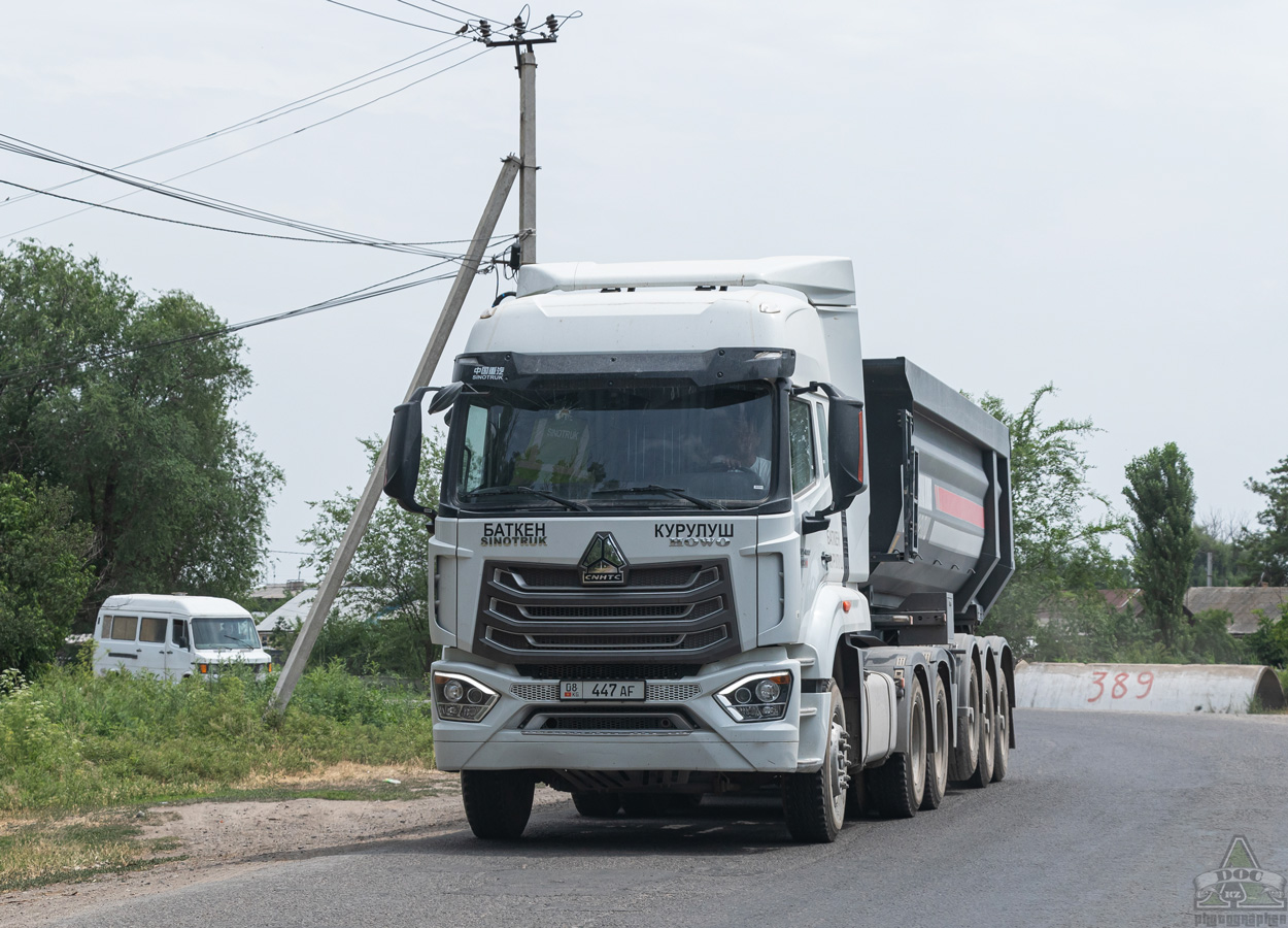 Киргизия, № 08 447 AF — Sinotruk (общая модель)
