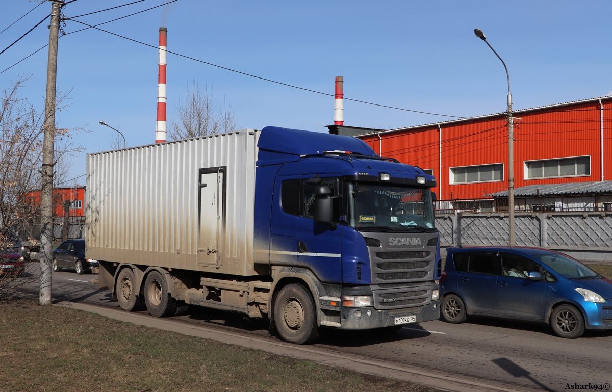 Красноярский край, № М 108 КВ 124 — Scania ('2009) G380