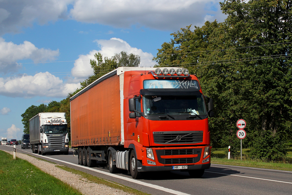 Латвия, № HR-607 — Volvo ('2008) FH.460