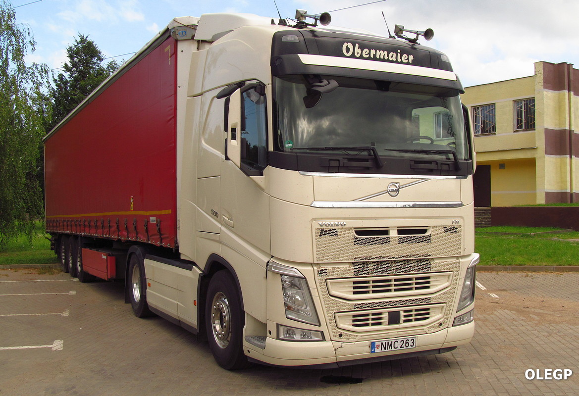 Литва, № NMC 263 — Volvo ('2012) FH.500