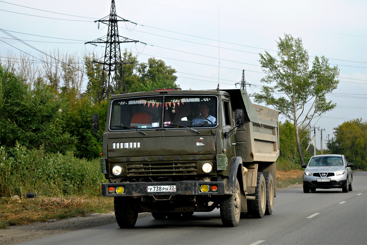 Алтайский край, № У 738 РН 22 — КамАЗ-5511