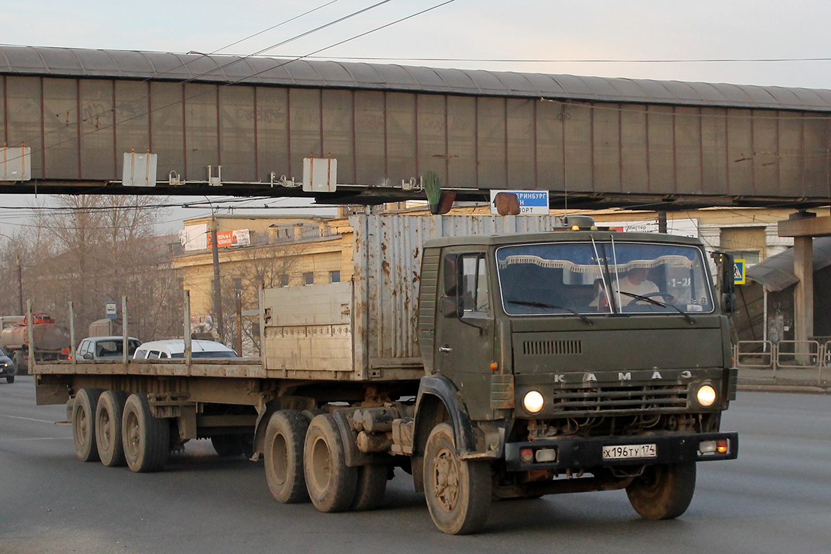 Челябинская область, № Х 196 ТУ 174 — КамАЗ-5410