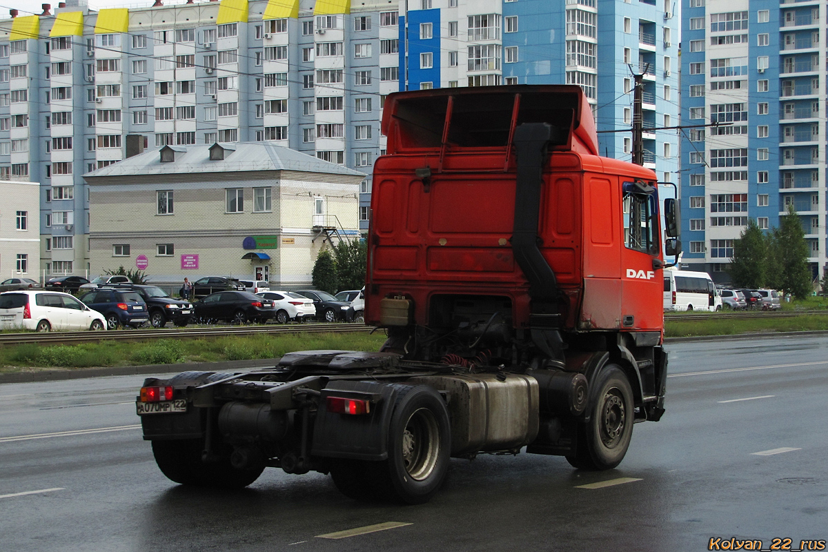 Алтайский край, № А 070 МР 122 — DAF 95 FT