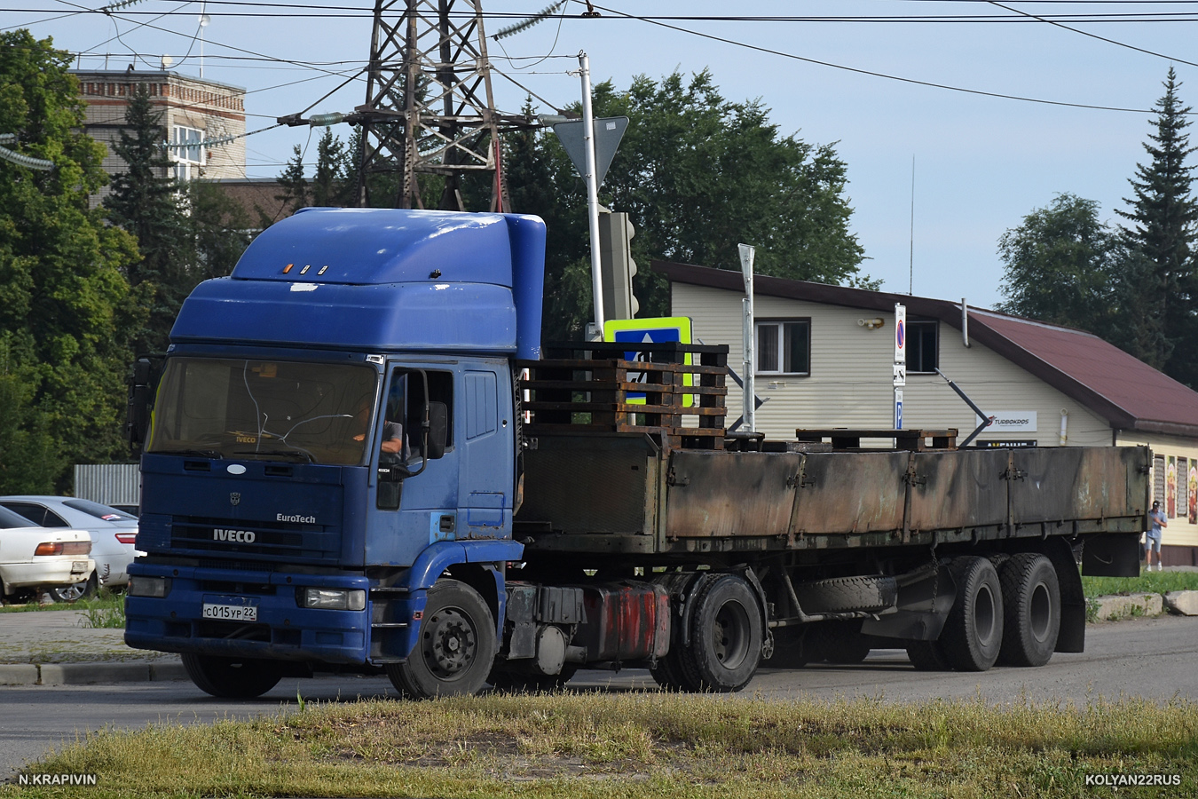 Алтайский край, № С 015 УР 22 — IVECO EuroTech