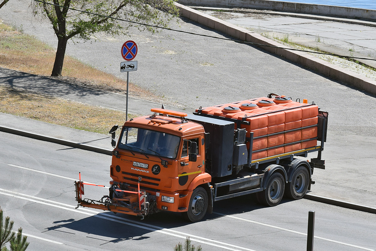 Волгоградская область, № Н 567 ВУ 134 — КамАЗ-65115-37
