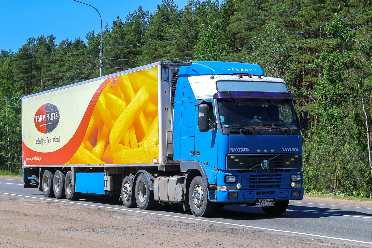 Ленинградская область, № Р 704 ОН 47 — Volvo ('1993) FH12.380