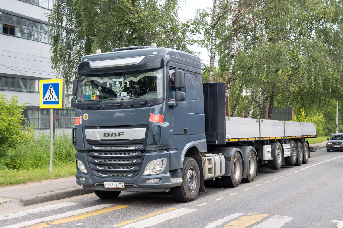 Московская область, № Е 529 РК 790 — DAF XF Euro6 FTT