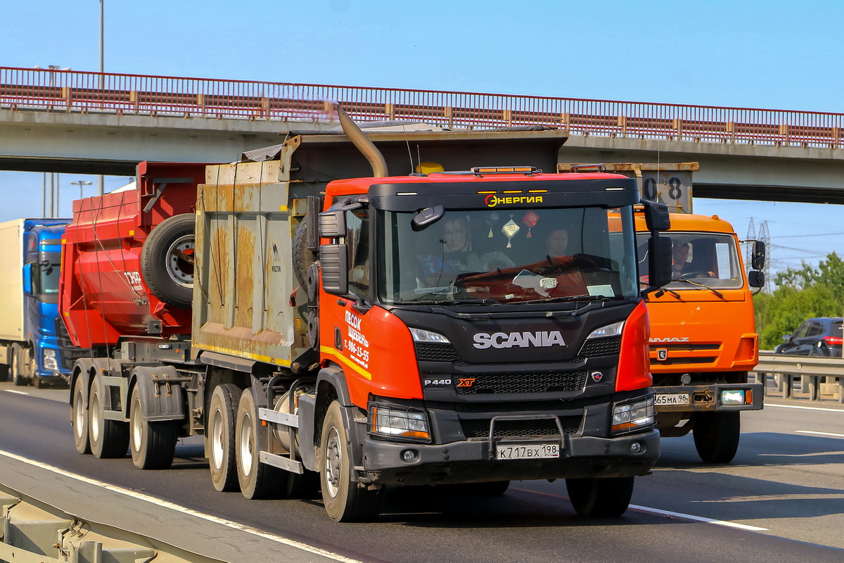 Санкт-Петербург, № К 717 ВХ 198 — Scania ('2016) P440