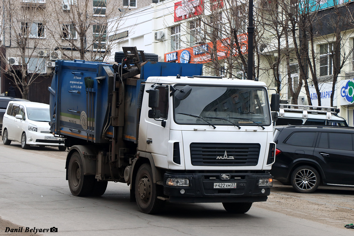 Хабаровский край, № Р 422 ХМ 27 — МАЗ-534025