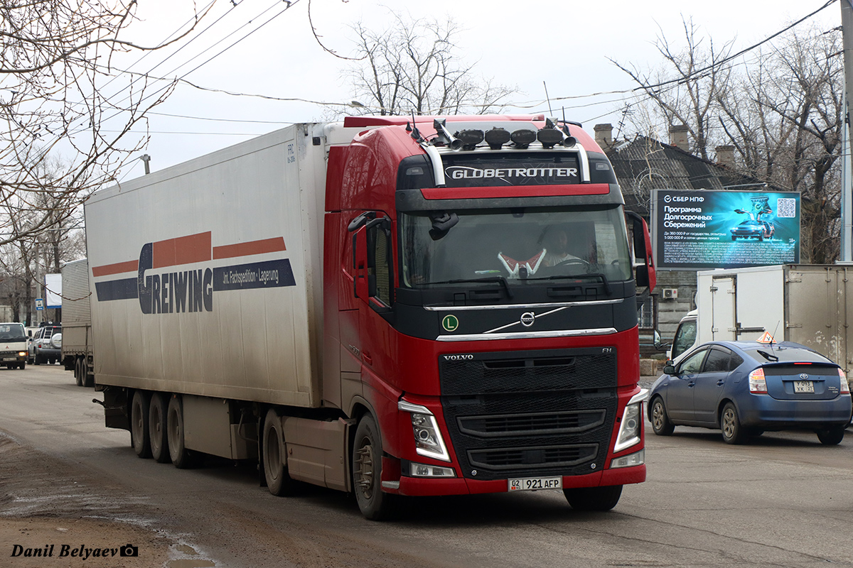 Киргизия, № 02 921 AFP — Volvo ('2012) FH.500