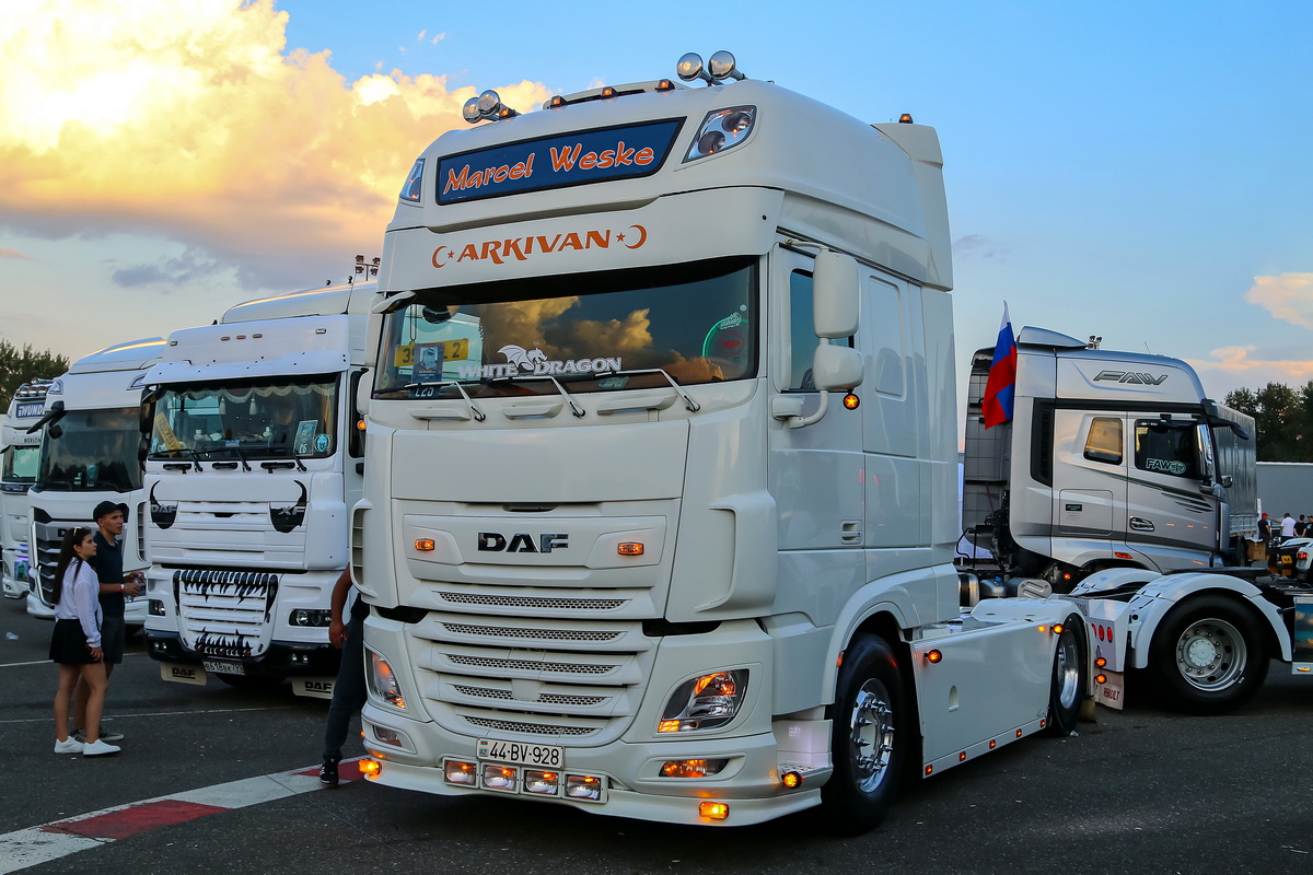 Азербайджан, № 44-BV-928 — DAF XF Euro6 FT; Московская область — Фестиваль TruckDay 2024