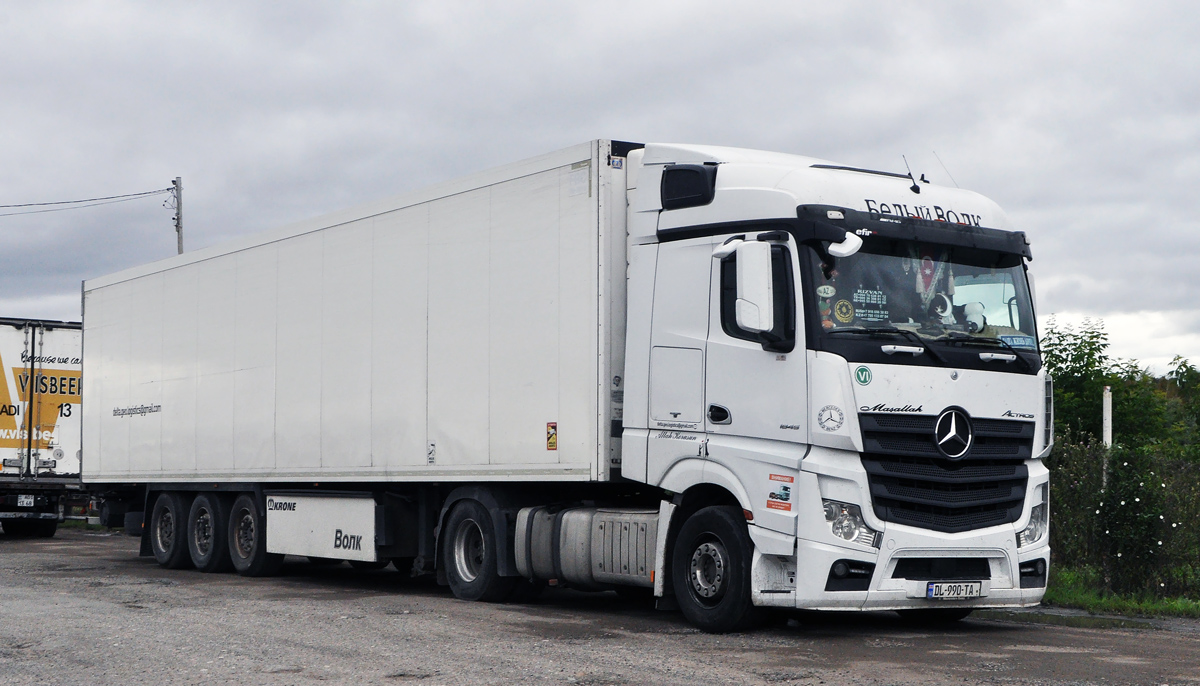Грузия, № DL-990-TA — Mercedes-Benz Actros ('2011) 1845