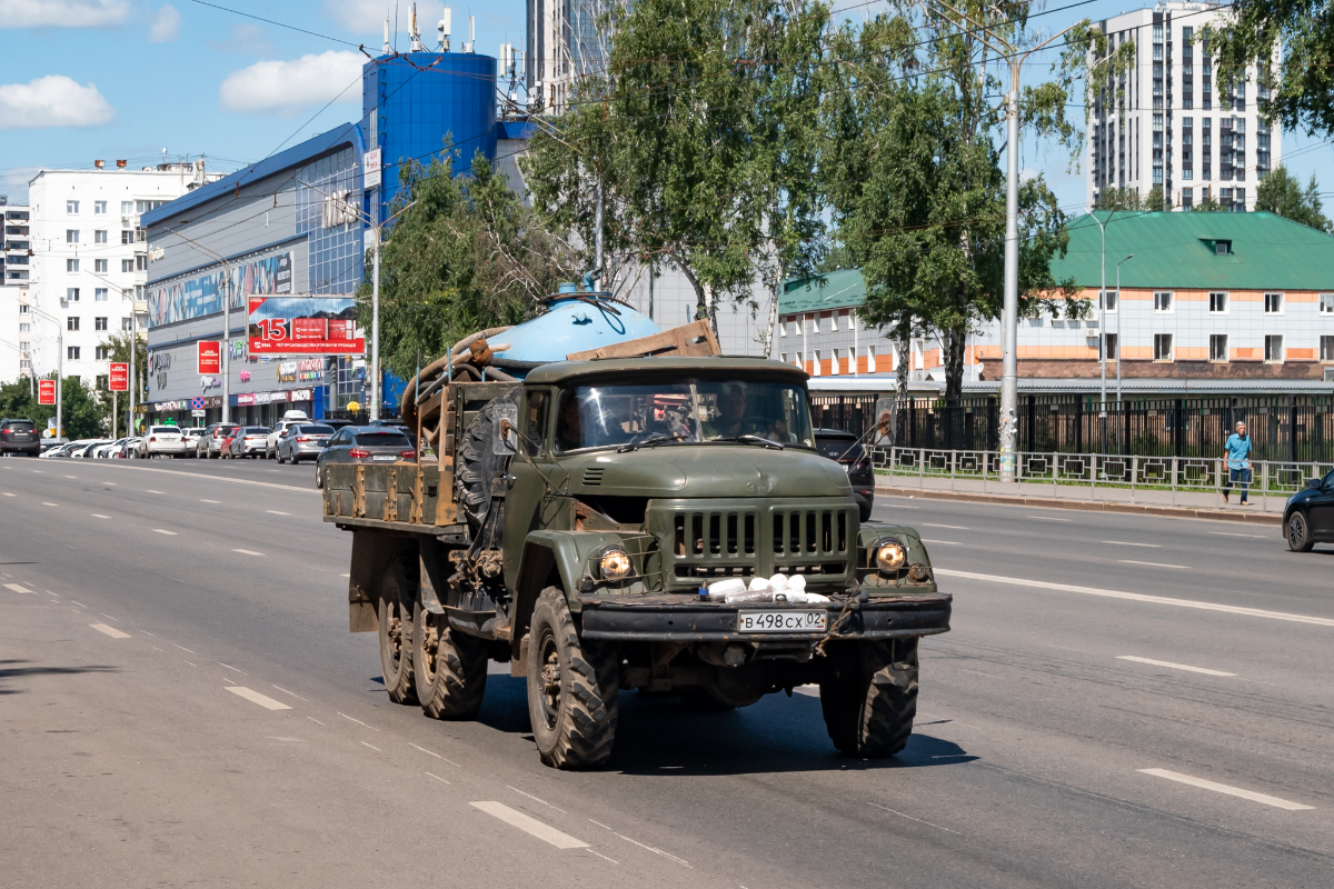 Башкортостан, № В 498 СХ 02 — ЗИЛ-131 (общая модель)
