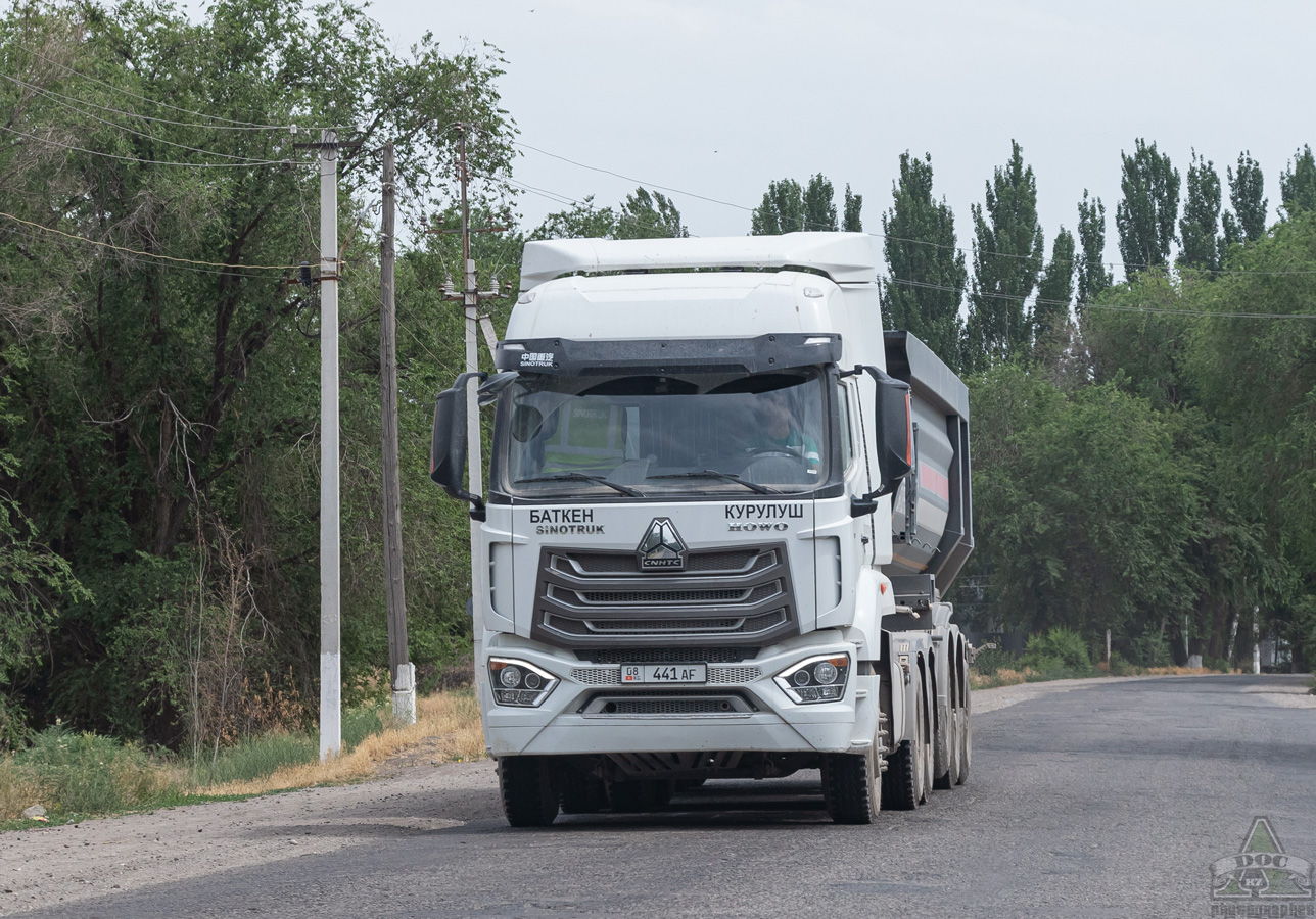 Киргизия, № 08 441 AF — Sinotruk (общая модель)