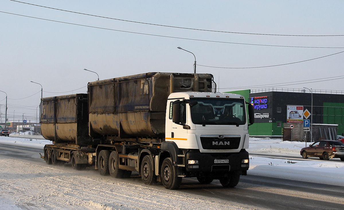 Челябинская область, № 73 — MAN TGS 41.440