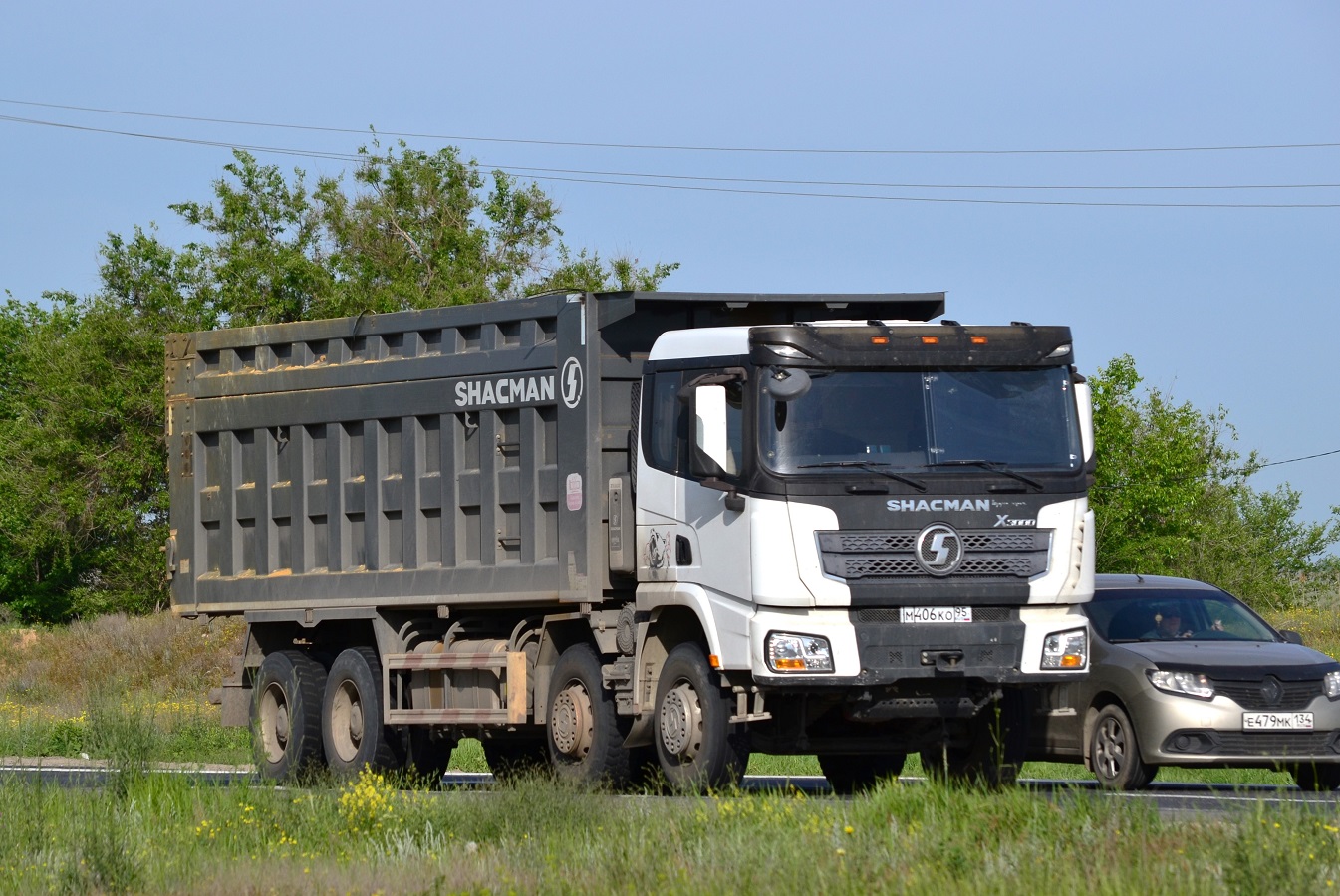 Чечня, № М 406 КО 95 — Shaanxi Shacman X3000 SX3318