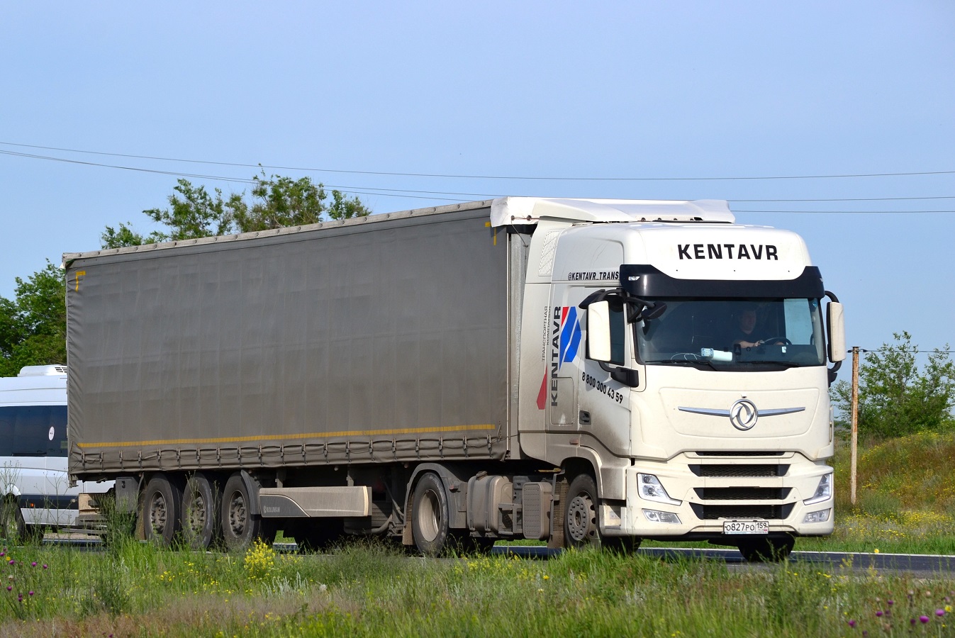 Пермский край, № О 827 РО 159 — Dongfeng GX DFH4180