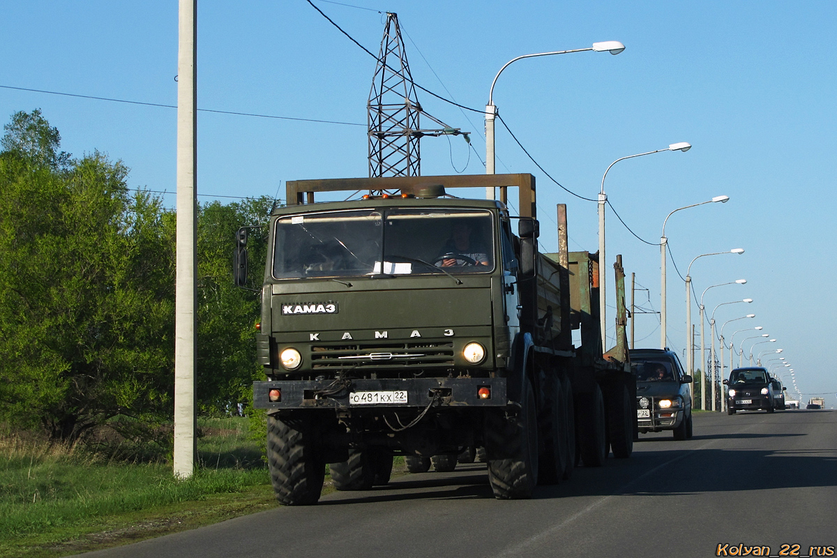 Алтайский край, № О 481 КХ 22 — КамАЗ-43101