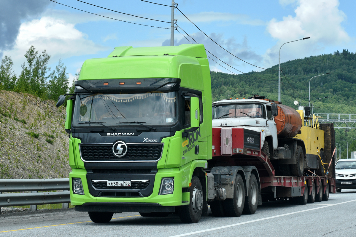 Иркутская область, № К 650 НЕ 138 — Shaanxi Shacman X3000 SX4258