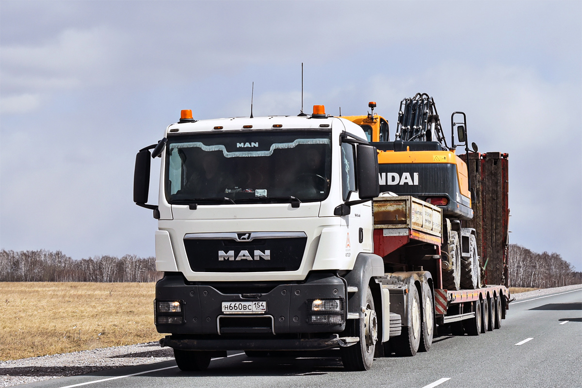 Новосибирская область, № Н 660 ВС 154 — MAN TGS 33.440