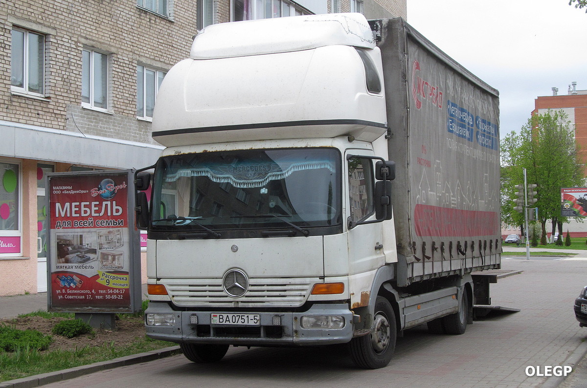 Минская область, № ВА 0751-5 — Mercedes-Benz Atego (общ.м)