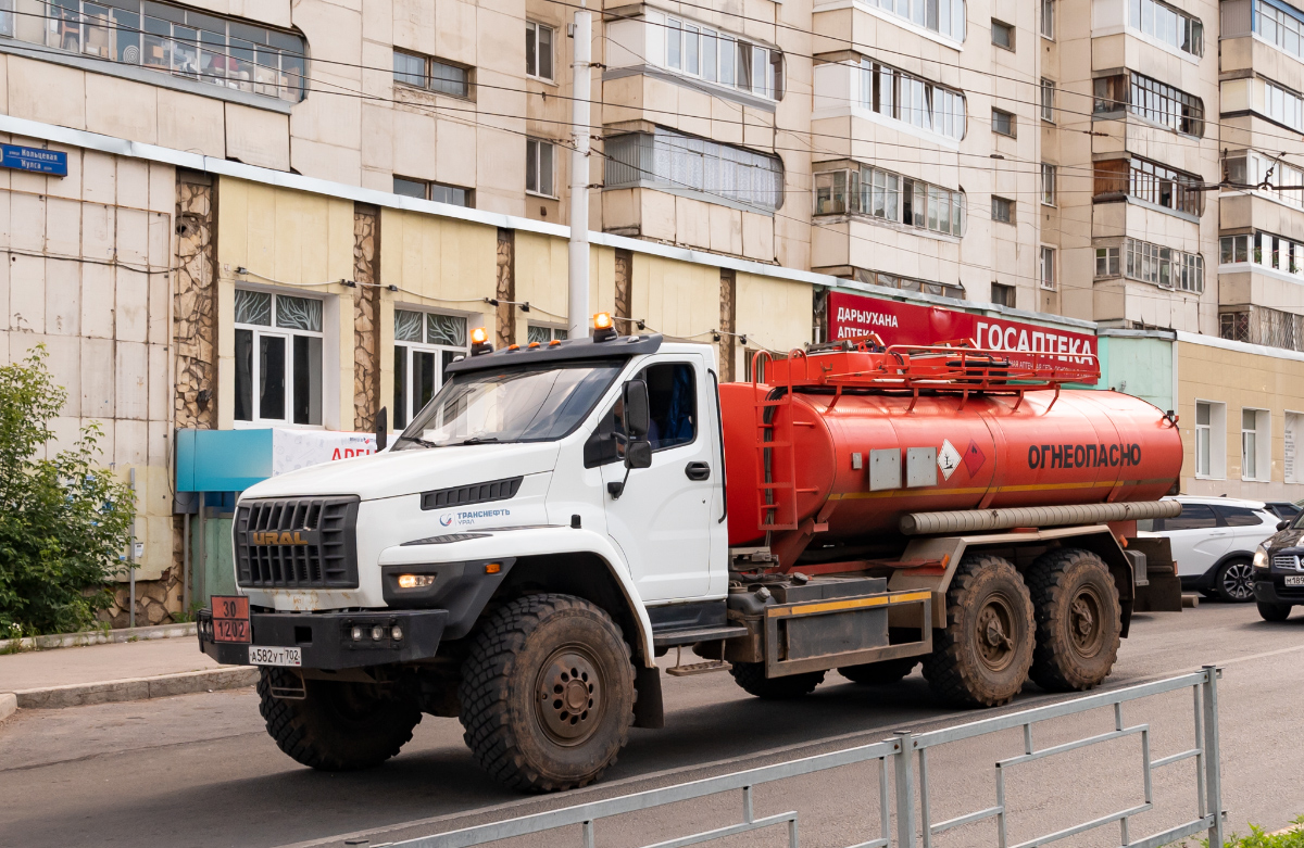 Башкортостан, № А 582 УТ 702 — Урал NEXT 4320-74