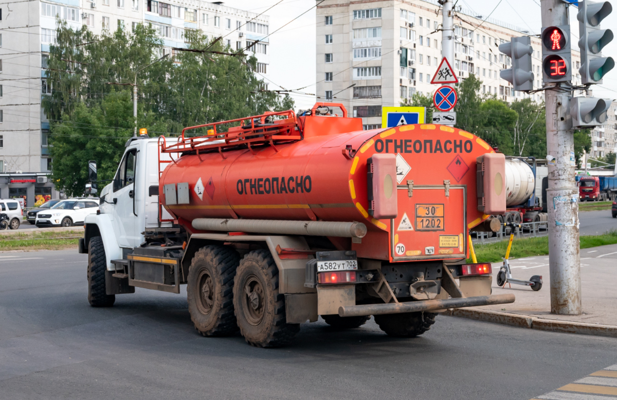 Башкортостан, № А 582 УТ 702 — Урал NEXT 4320-74