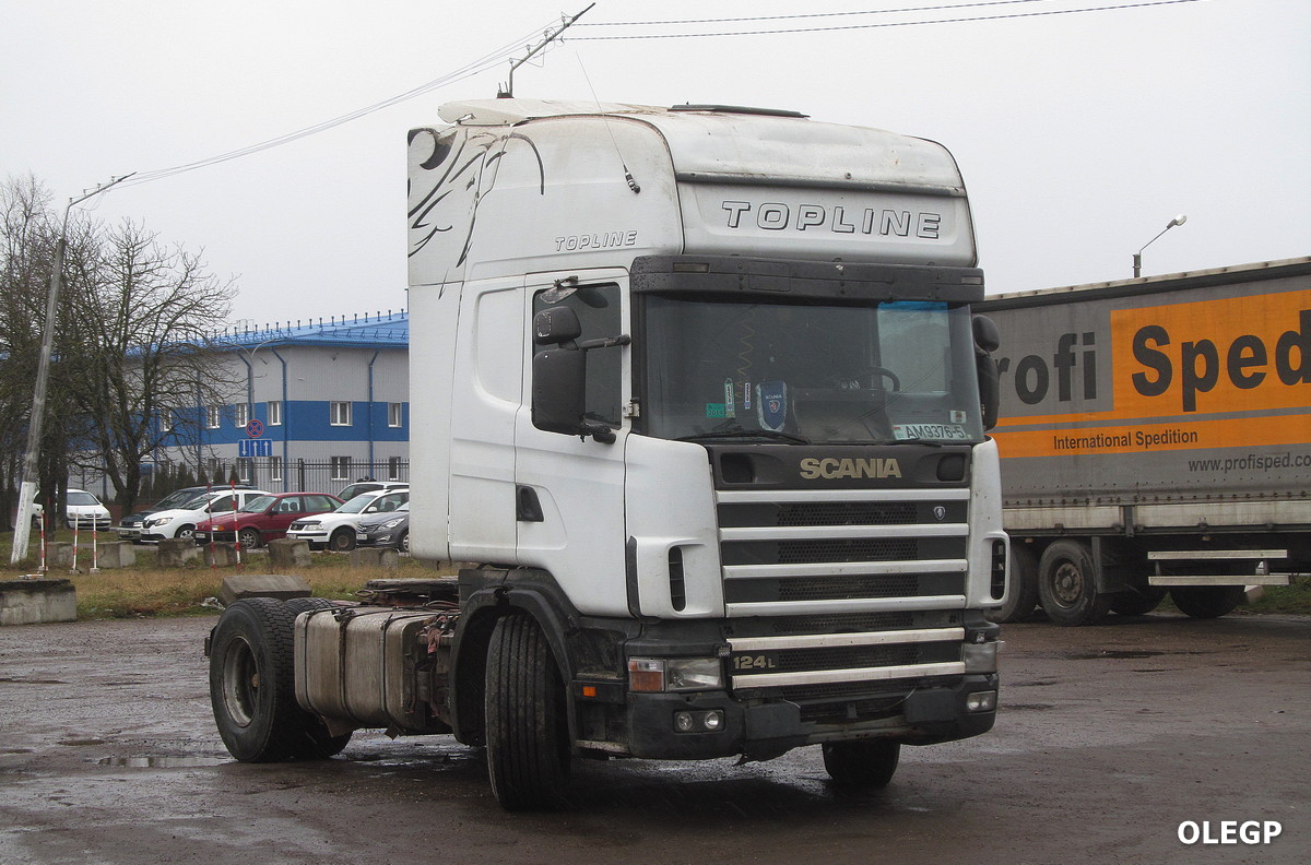 Минская область, № АМ 9376-5 — Scania ('1996) R124L