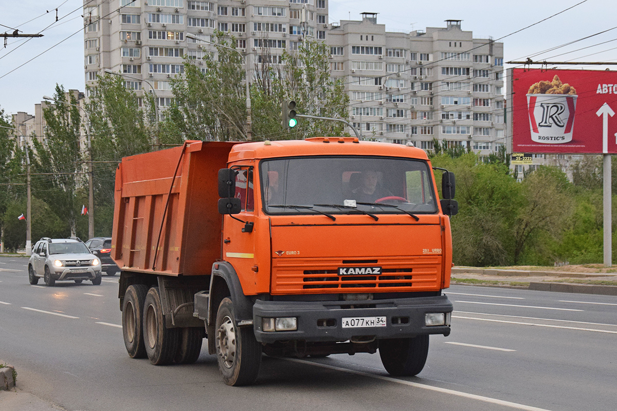 Волгоградская область, № А 077 КН 34 — КамАЗ-65115-62
