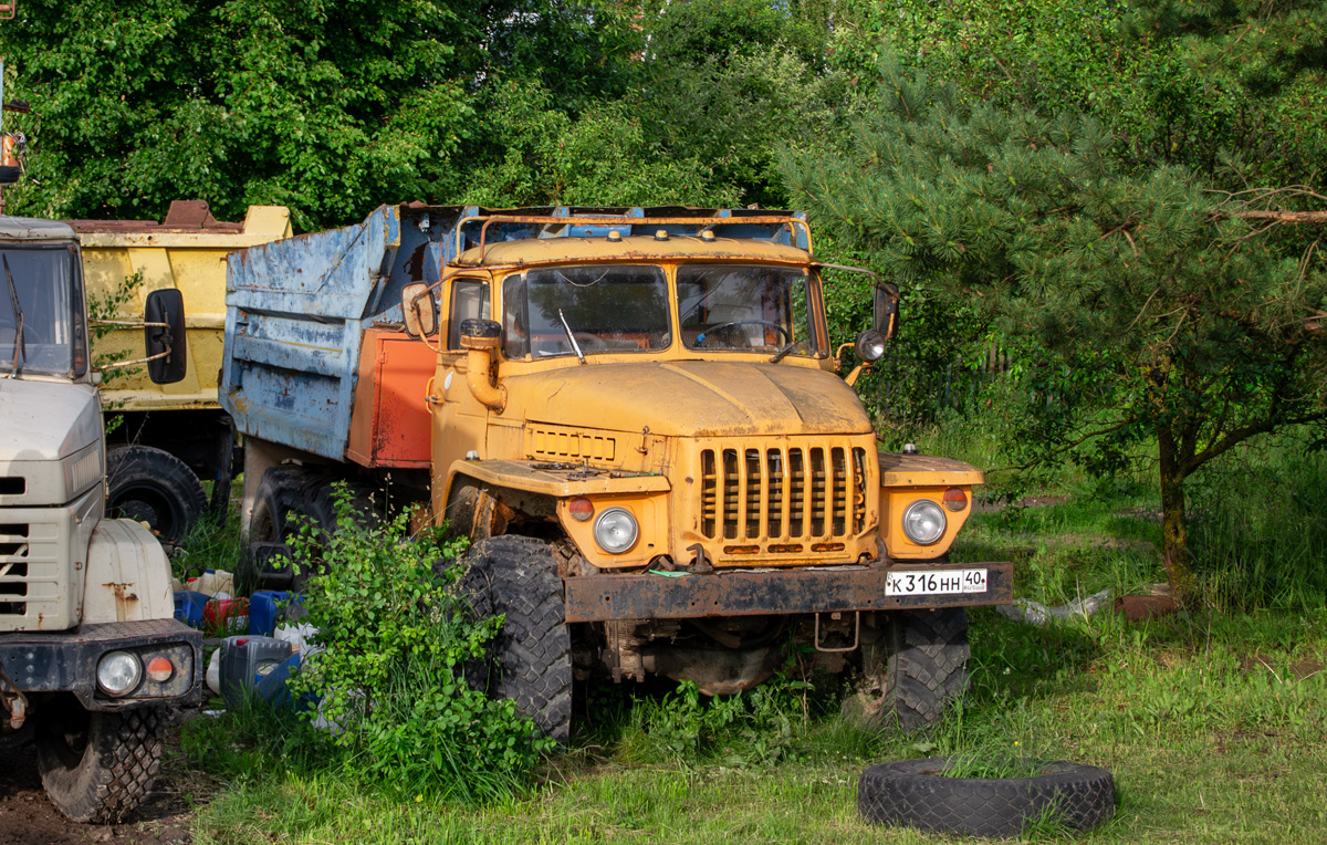 Калужская область, № К 316 НН 40 — Урал-5557