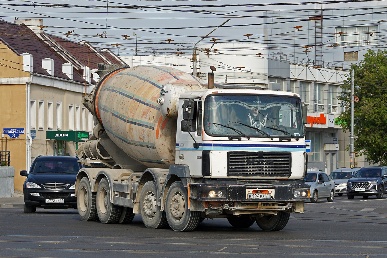 Тульская область, № Е 194 РР 71 — MAN F2000 32.xxx (общая)